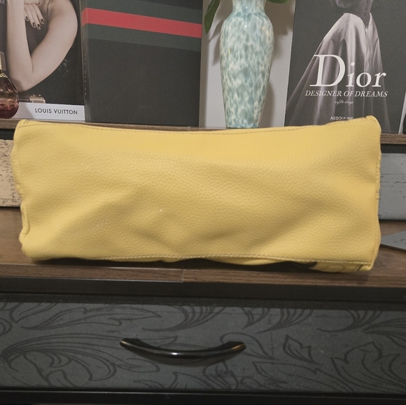 Tignanello Yellow Shoulder Bag - Picture 8 of 12